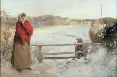 Snow Scene by Charles Sims